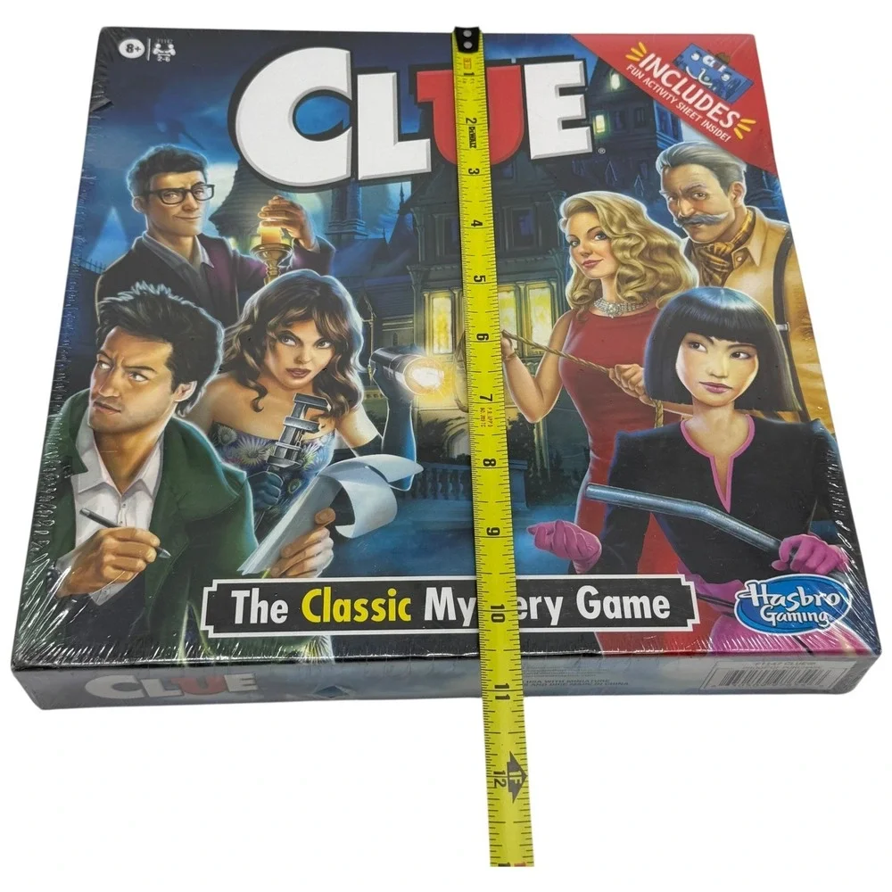 Clue The Classic Mystery Game Board Game Hasbro Gaming New Sealed Fun‎